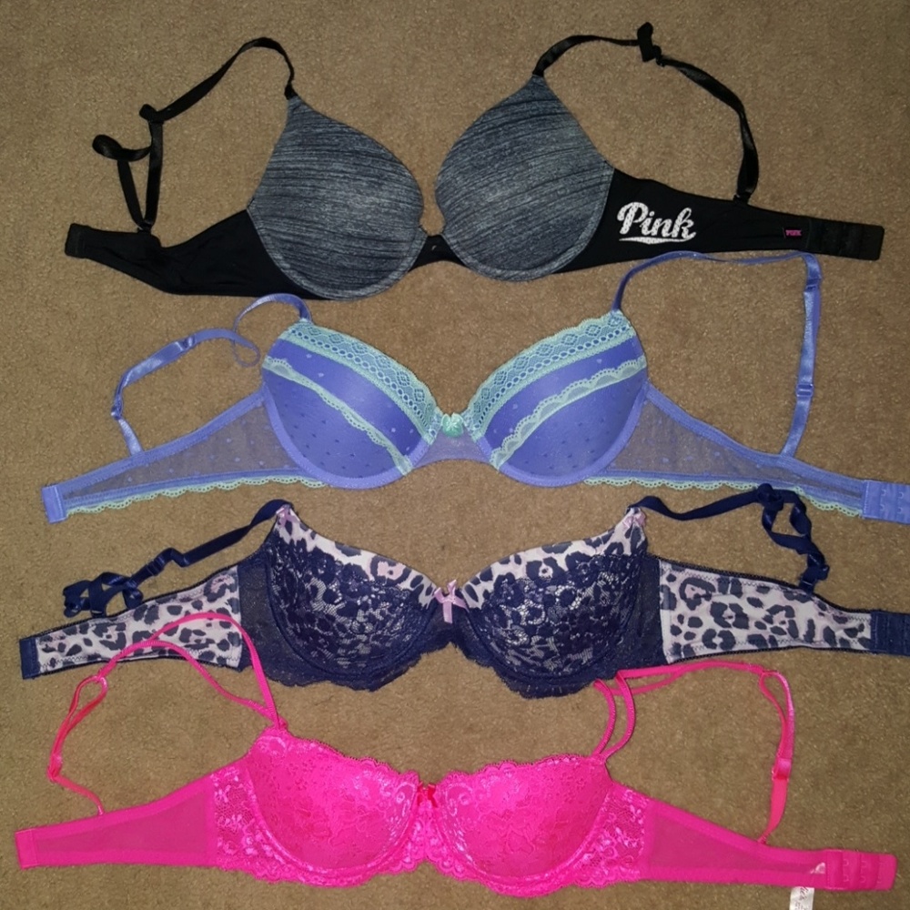 Set of 4 bras